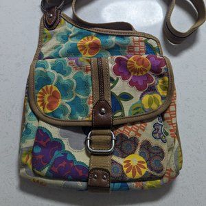 Medium Size, Vibrant Color, Fossil Shoulder Purse